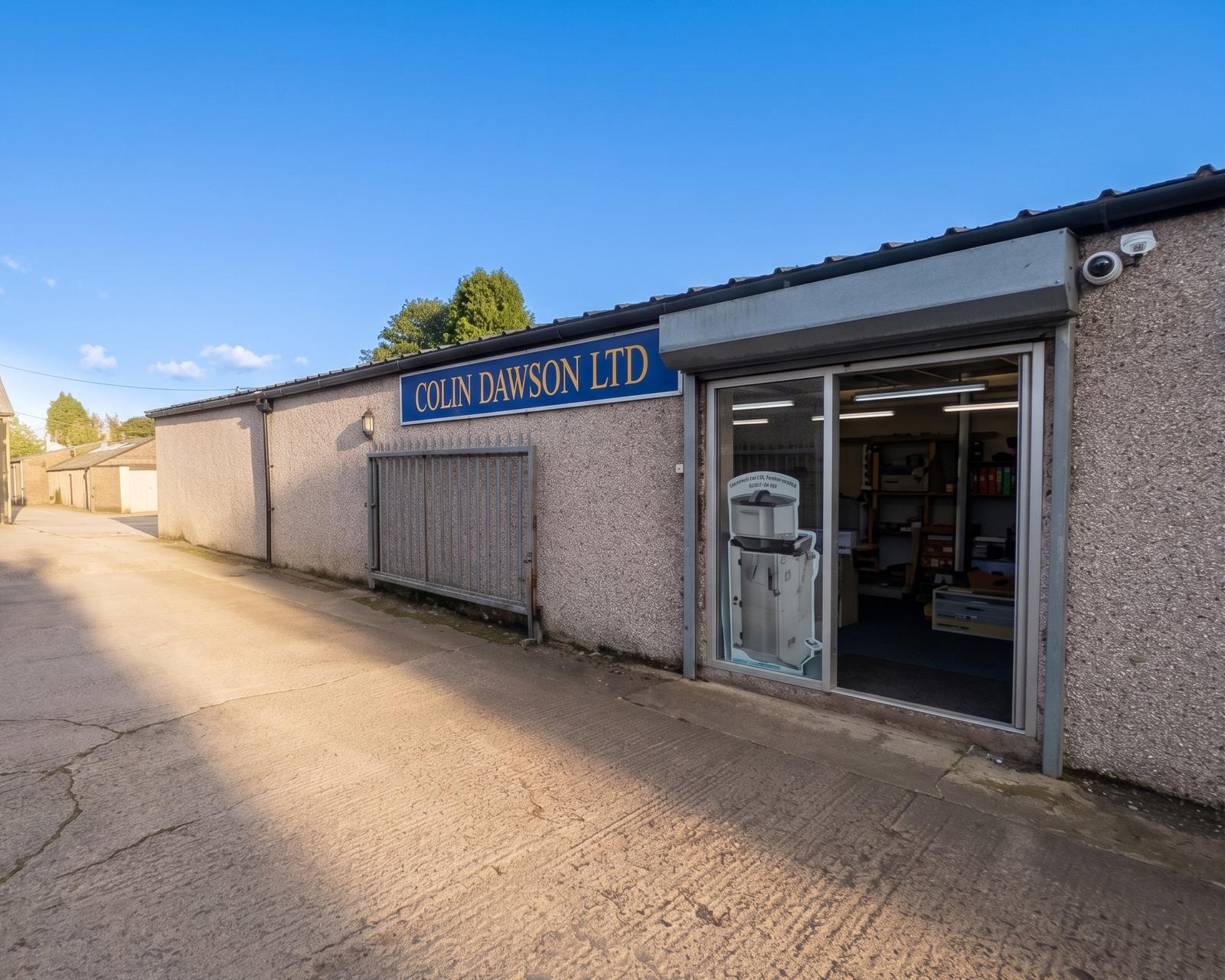 The front of the Colin Dawson Ltd store at High Mill, Langwathby