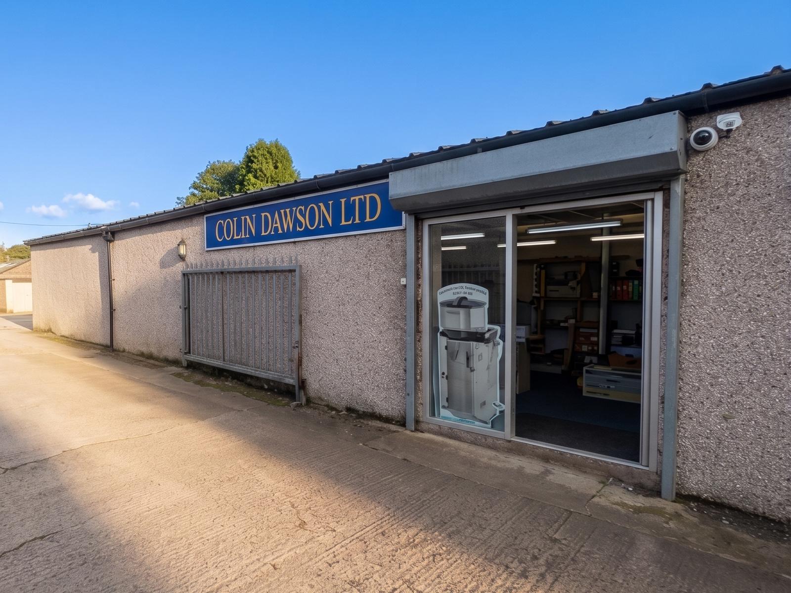 The Colin Dawson Ltd store front at High Mill, Langwathby, near Penrith